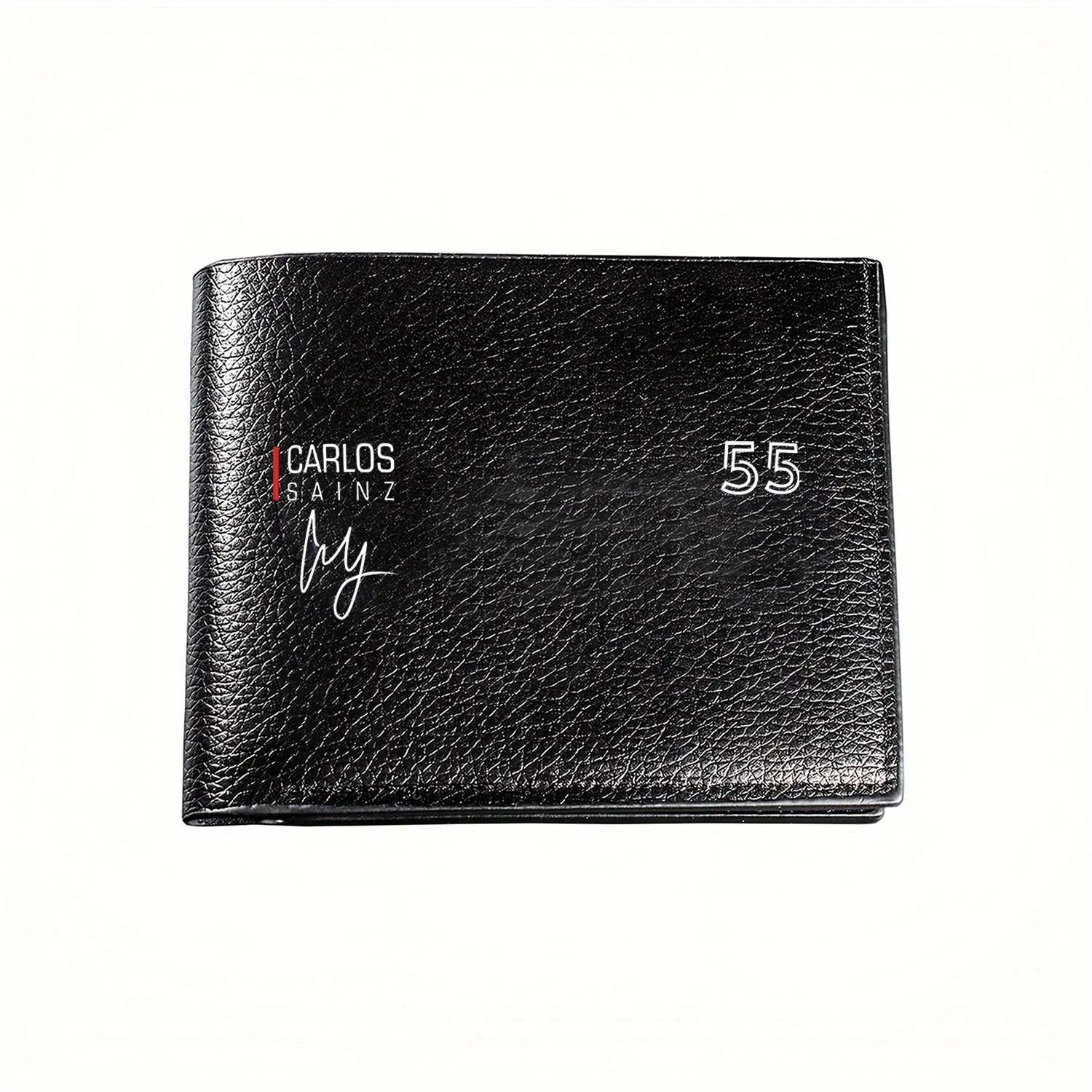 Carlos Sainz 55 Signature Stylish Business Mens Casual Elegant Simple Practical Quality Wallet Stylish Printing Graphic Creative