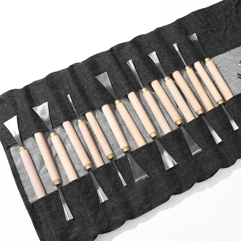 31pcs/set Tools For Carving 1.0 0.5cm Wood Carving Tool Kit 3.0 2.5 2.0cm Woodworking Wood Chisel 1.8 1.5 1.2cm Carving Set .