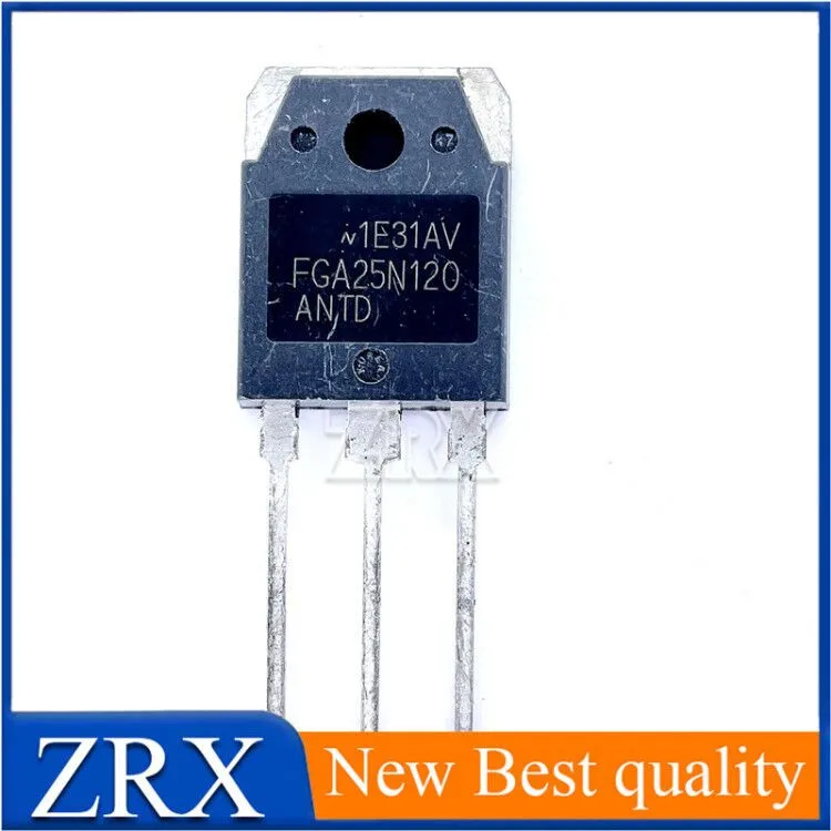 5ピース/ロットFGA25N120ANTD 1200v/25A誘導クッカーパワーチューブigbtプラグに-247