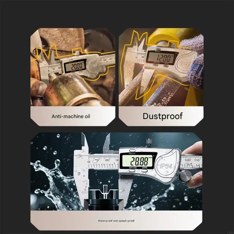 24ba-技術的な仕事のための電子-lcd-ノギス-001mm-の解像度の防錆