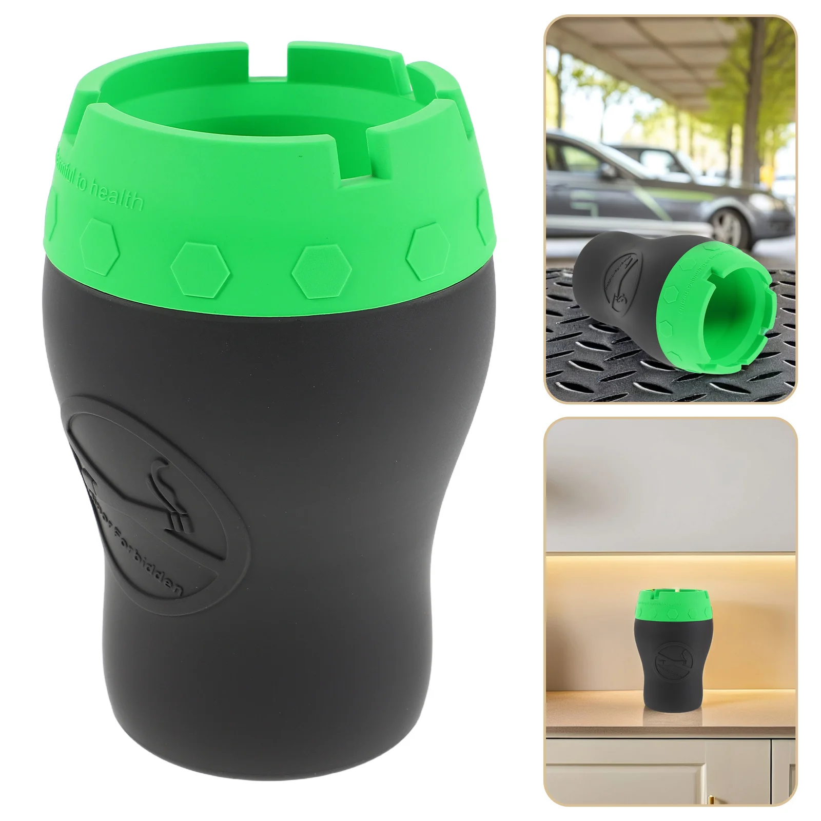 

Cigarette Ashtray Cup Holder Trash Can for Car Asthray Mini Portable Men Truck Bucket