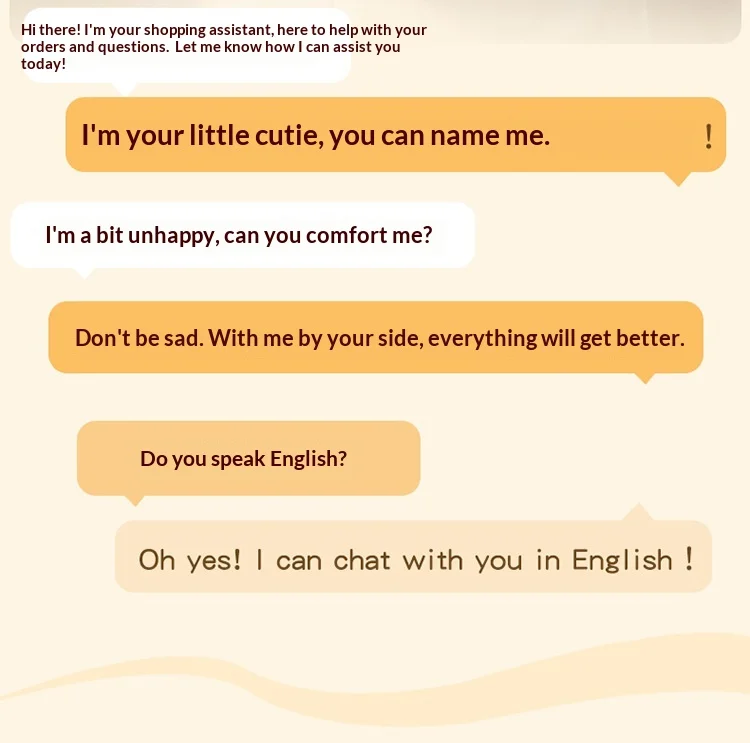 AI cat toy with voice conversation feature