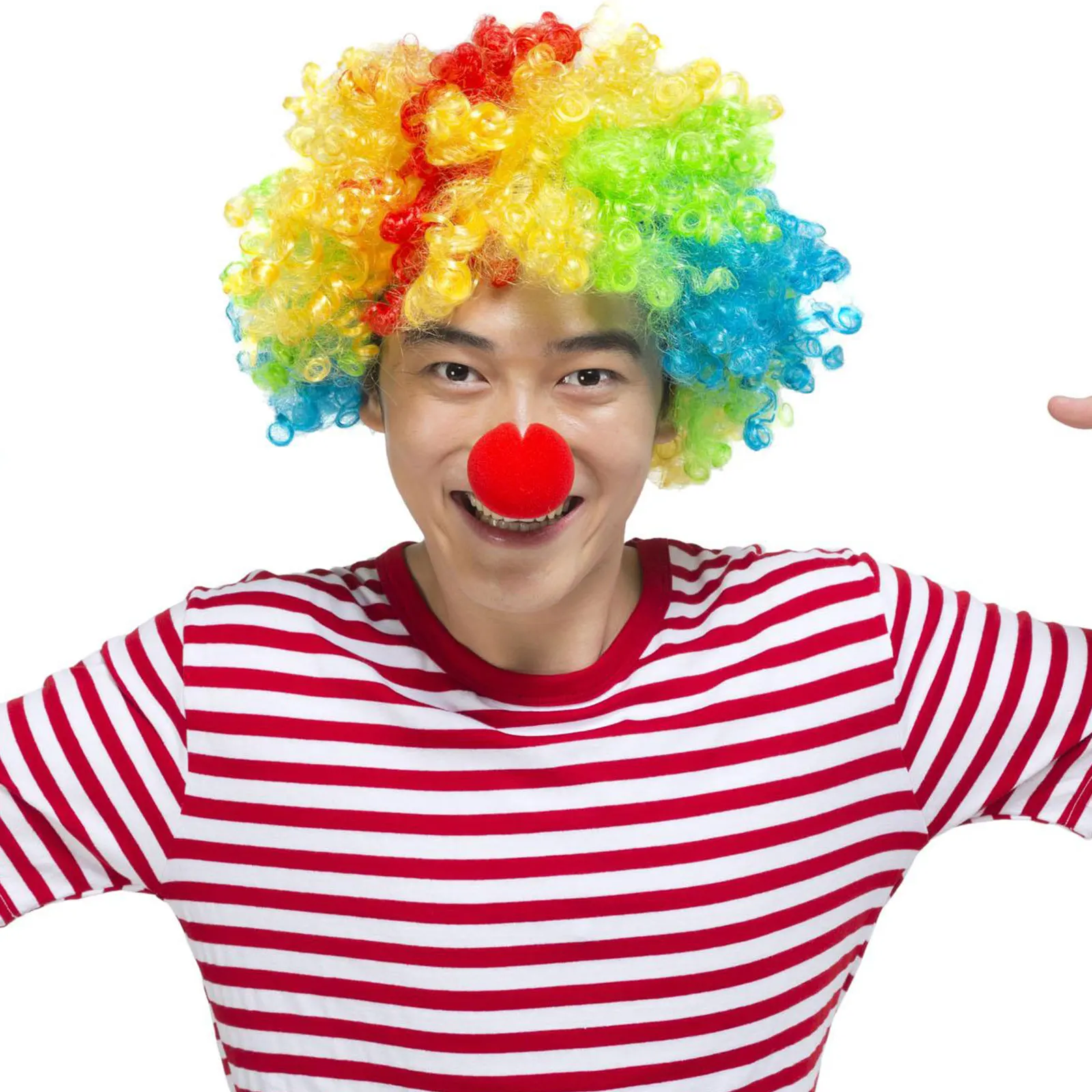 

1 set Clown Costume Props High Quality Durable Nose Shoes Birthday Halloween Party Carnival Accessories Performance