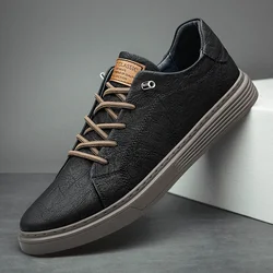 Men's Lace Up Oxford Shoe Outdoor Jogging Shoes Office Men's Dress Shoes Large Size 36-47 Italian Genuine Leather Casual Shoes