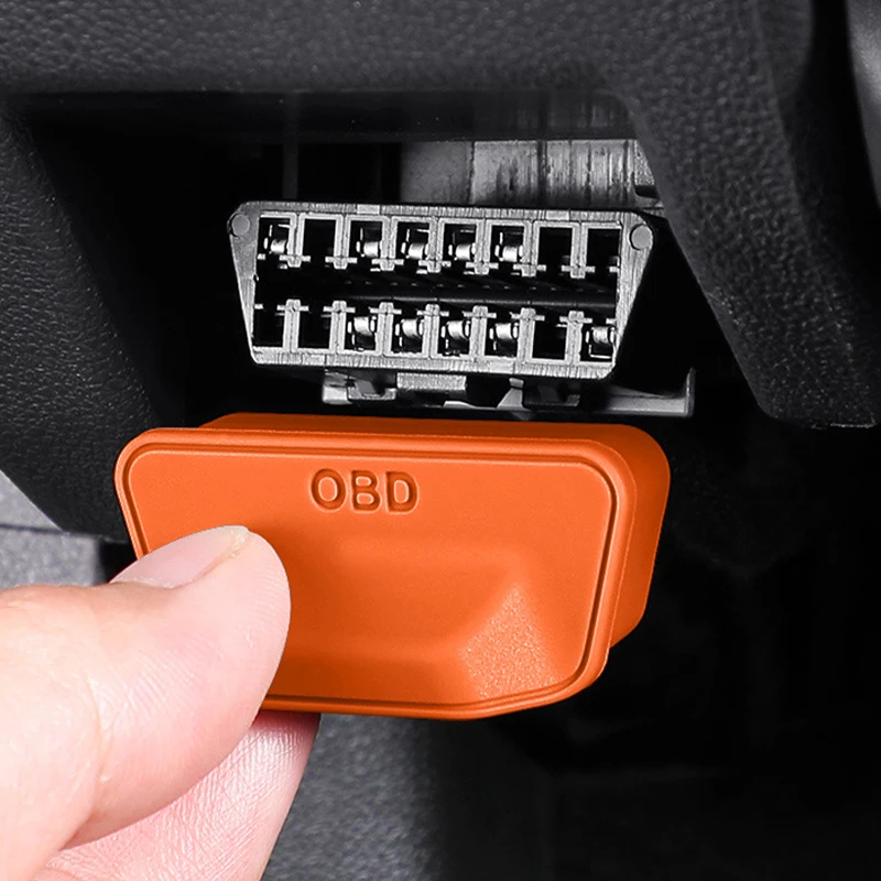 

Car OBD Port Cover Waterproof Rust-proof OBD Interface Silicone Protective Dust Cover Auto Interior Modification Accessories