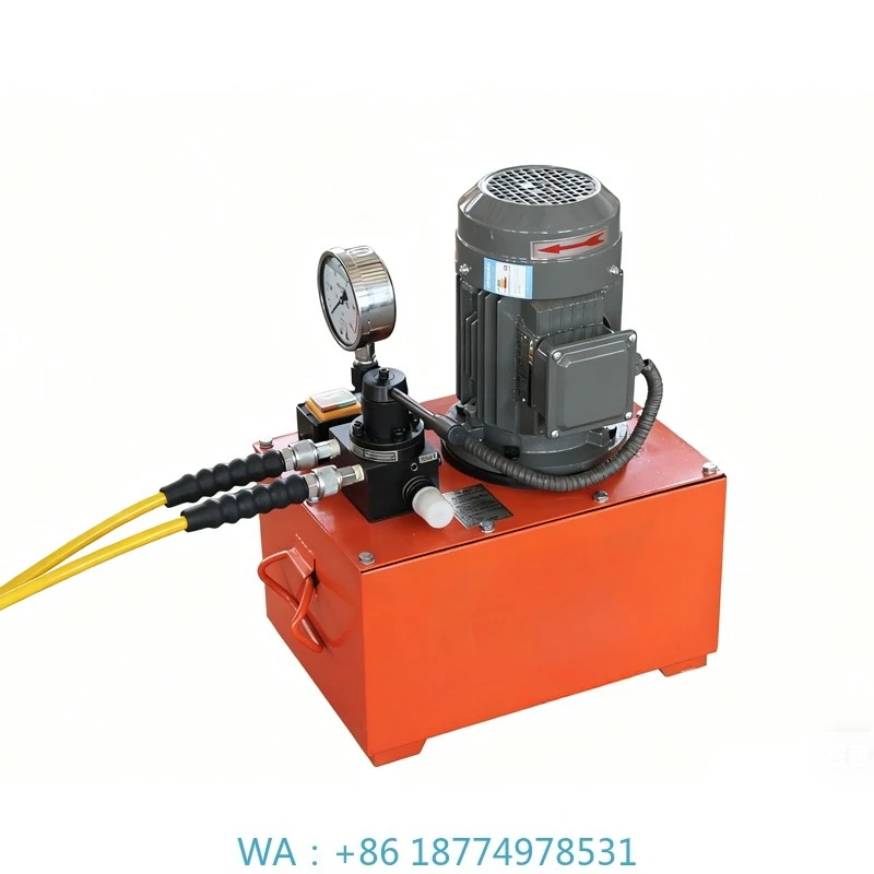 

ssure Piston Pump Single Speed Double Acting OEM CustomizableHydraulic Electric Pump with Manual Solenoid Valve High Pre