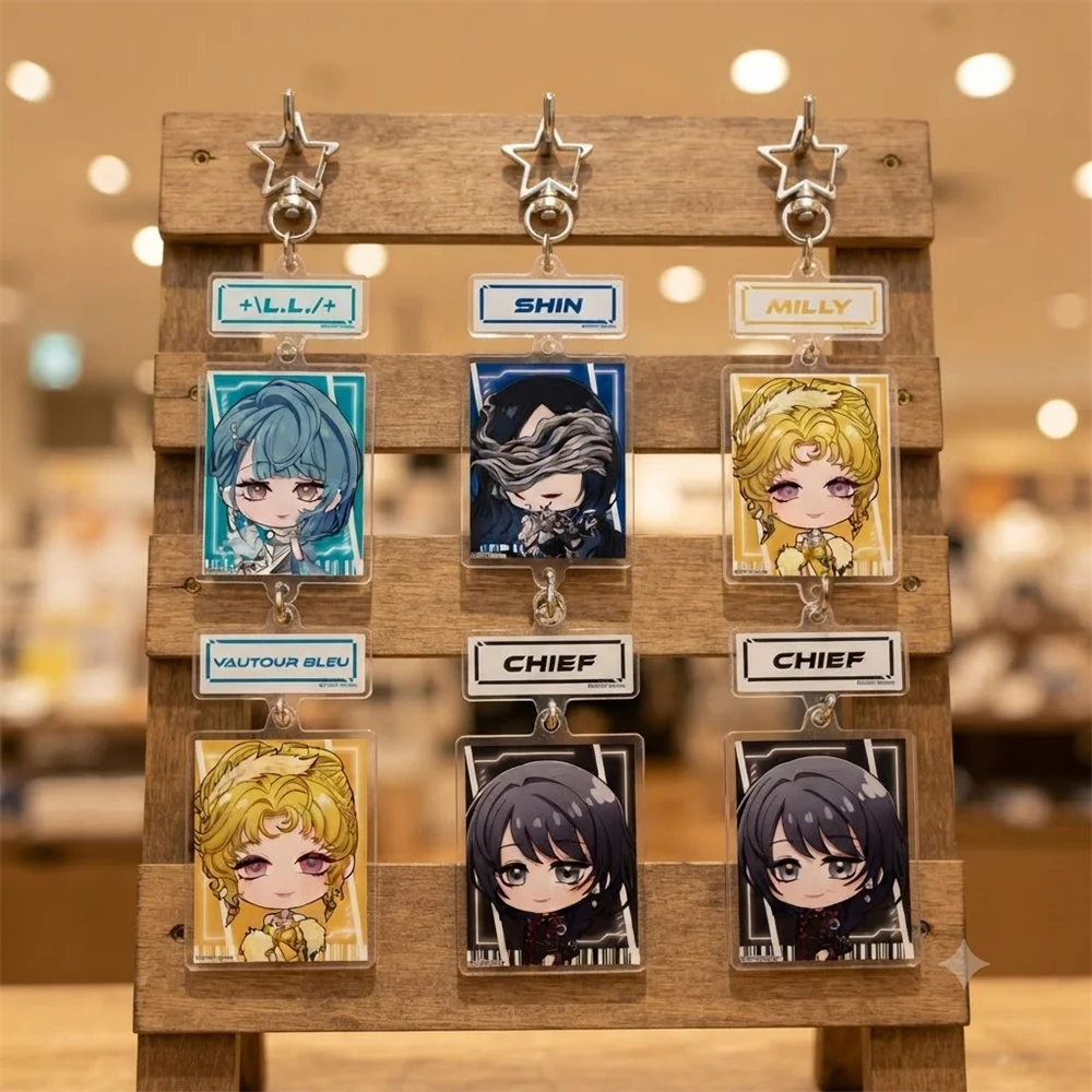 6CM Path to Nowhere Stand Keychain Model Cosplay Characters Ornament Accessories Goods Collection Gifts