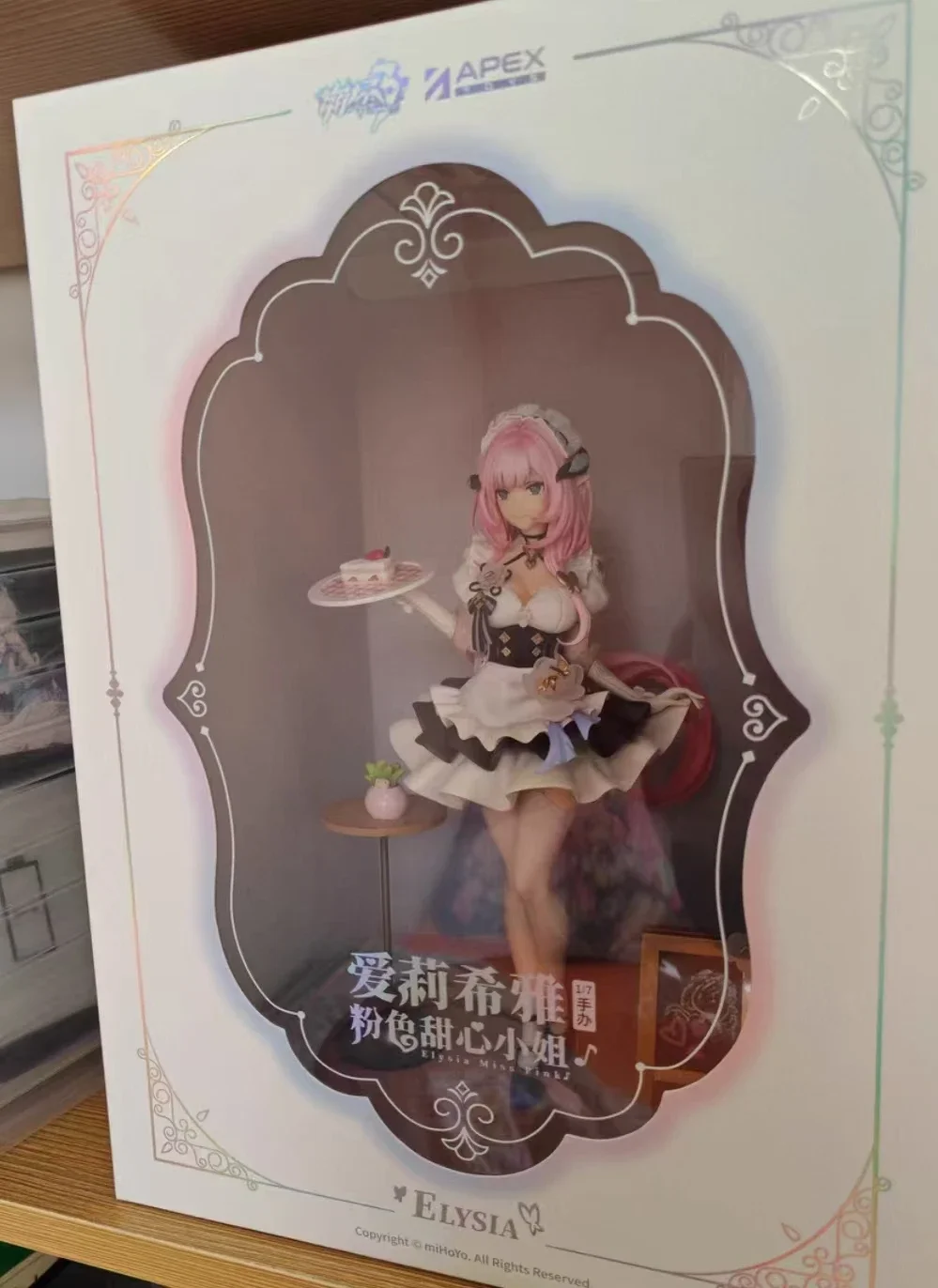 

В наличии Honkai Impact 3rd Alyssia Pink Sweetheart Miss Фигурка MiHoYo Официальная Коллекционная Модель Аниме Товарная Игрушка