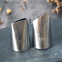 #126 #126K Cake Decorating Rose PetalPastry Nozzles Icing Piping Tips Bakeware Tools Kitchen Accessories Dessert
