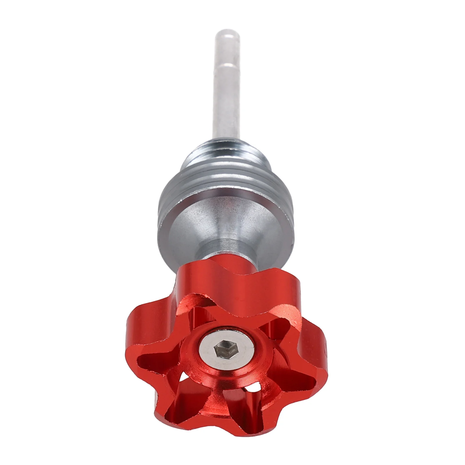 Piezas de motocicleta Tuning Scooter, Dipstick de llenado de aceite del motor, tapón del cárter del motor, herramienta de medición de nivel de aceite, 1pc