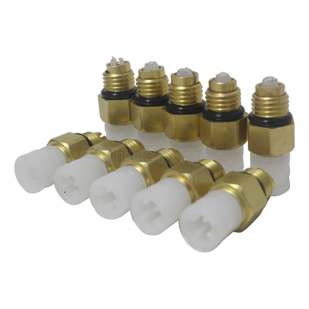 10x M8/M10 Air Suspension Connector Brass Fittings For Mercedes W221 W220 W164 W211 W212 W251, Audi Q7 VW Touareg Cayenne Jeep