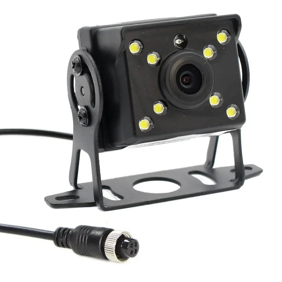 Vanxse CCTV IP69 1200TVL 8pcs Led Avaition Video output 170° backup RearView reverse Camera Pack line for Trucks,Bus,boat,Car