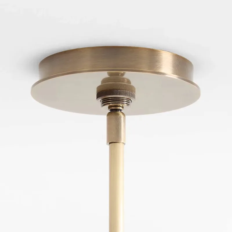 

New unique design interior brass chandelier, pendant groove glass, polished brass finish, suitable for restaurant lighting