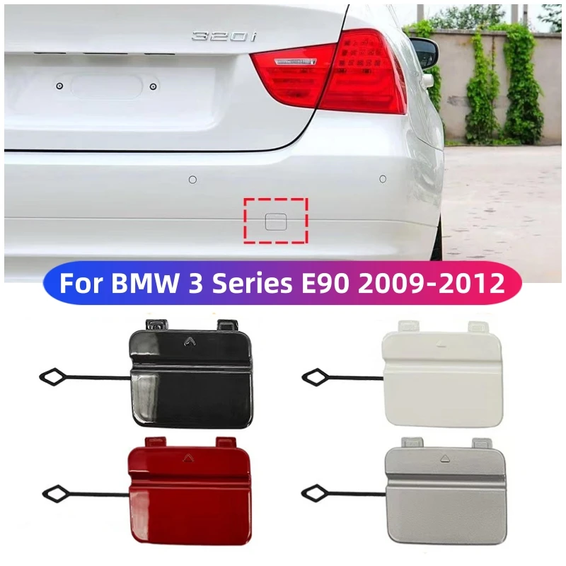 

For BMW E90 E91 LCI Car Rear Bumper Tow Hook Cap Towing Eye Cover Accessories 3 Series 318 320 328 335 2009-2011 51127202673