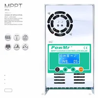 PowMr MPPT 60A Solar Charge Controller Solar Panel Regulator 12V 24V 36V 48V Auto Max PV 190VDC For Lead Acid Lithium Battery