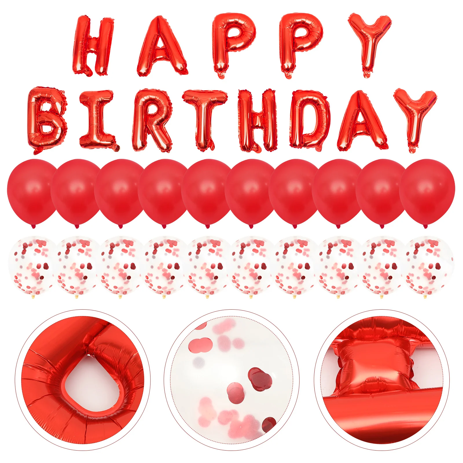 

1 set 1 Set Festival Balloons Kit Birthday Party Decoration Balloon Arch Diy Material Wedding Baby Shower Hanging Balloons Party
