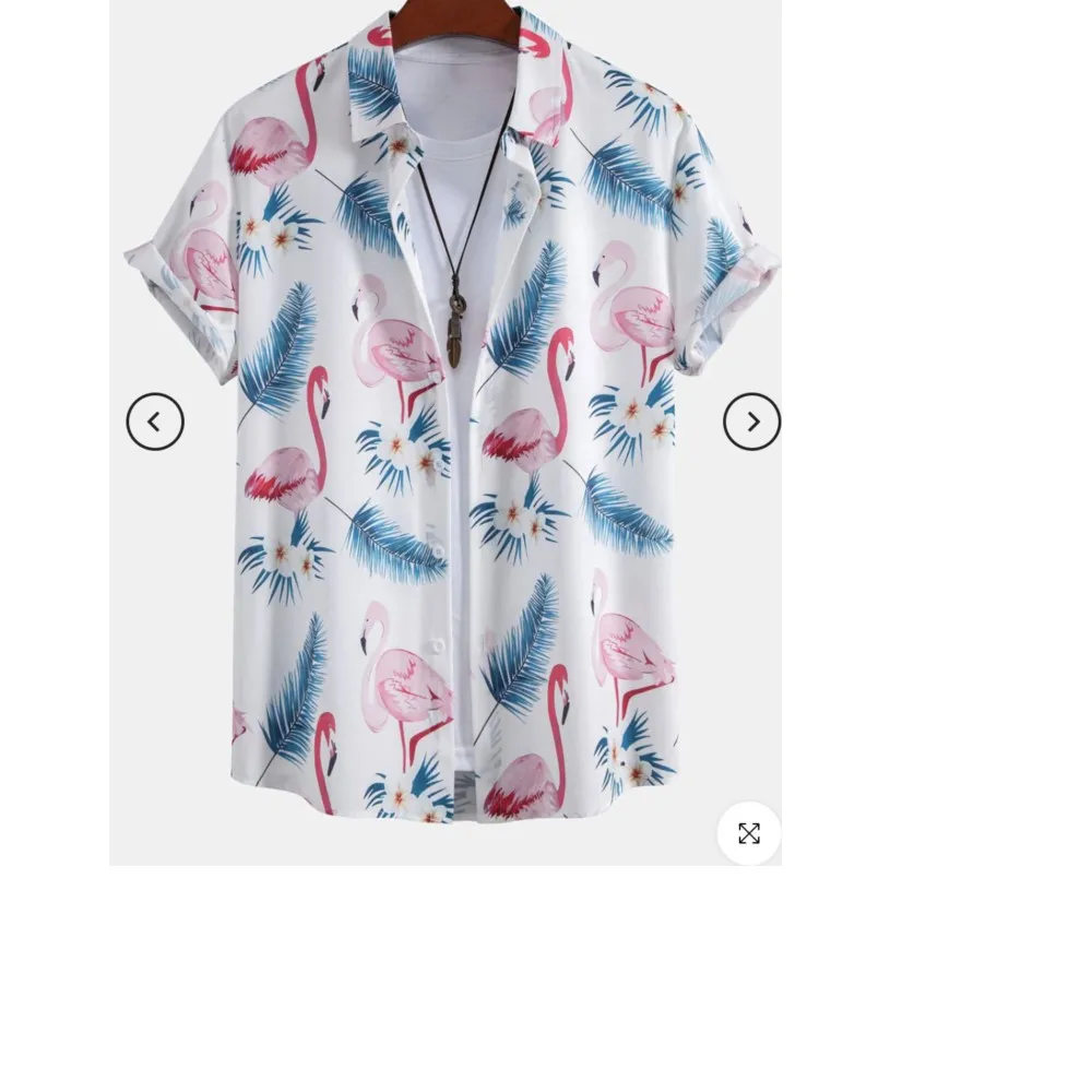 Casual Men's Shirts Camisas Masculina Shirts For Man Menswear Clothing T-shirts Color Colorful Printed Simple Style Personality