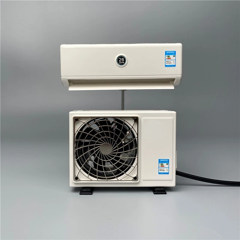 Air Conditioner Prototype 1/14 Scale Miniature Model Outdoor Unit Scene Toy