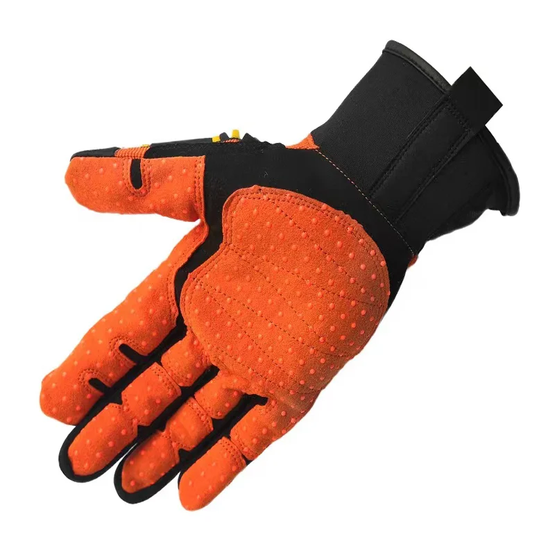 Multifunctional anti-smashing anti-impact mechanical gloves