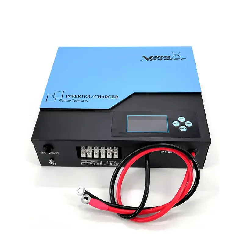 

Vmaxpower 5KW Low Frequency Inverter Pure Sine Wave DC to AC Inverter Off Grid LCD Digital Display 5kva Home Solar System