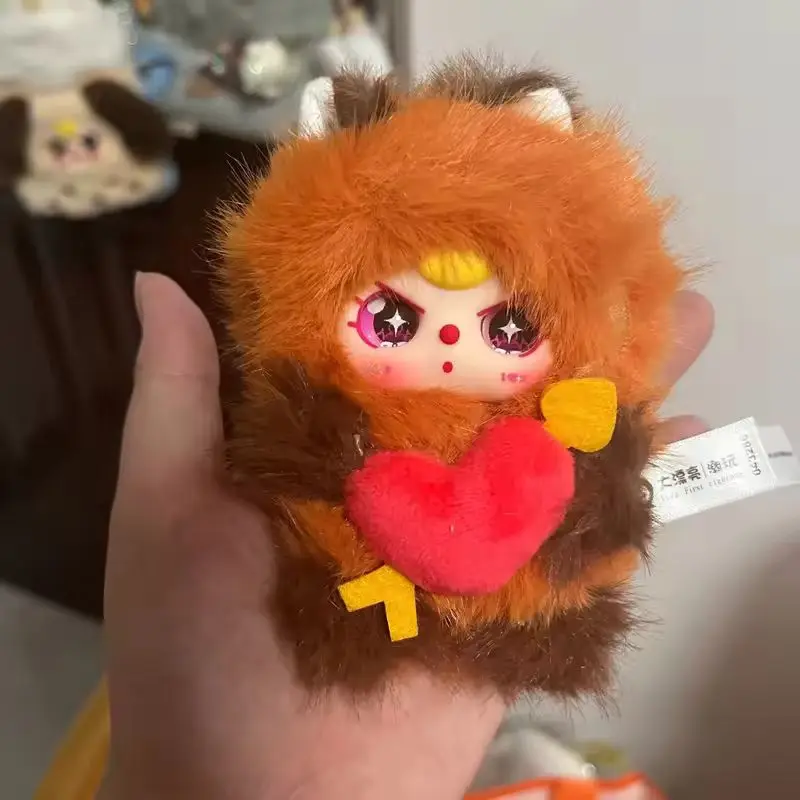 جديد حقيقي الطفل ثلاثة 10 سنتيمتر كيوبيد سلسلة الفينيل صندوق أعمى ألعاب لطيفة حقيبة قلادة تحصيل الشكل فتاة هدايا عيد الهالوين