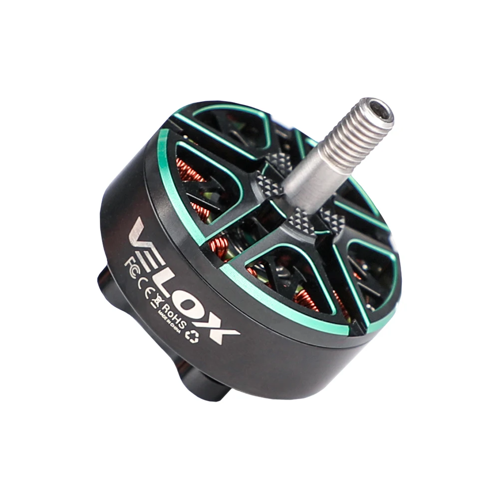 1/2/4 PCS T-motor V2808 1300KV/1500KV/1950KV brushless motor Suitable Base 19*19mm for 7~8inch RC racing machine FPV drone motor