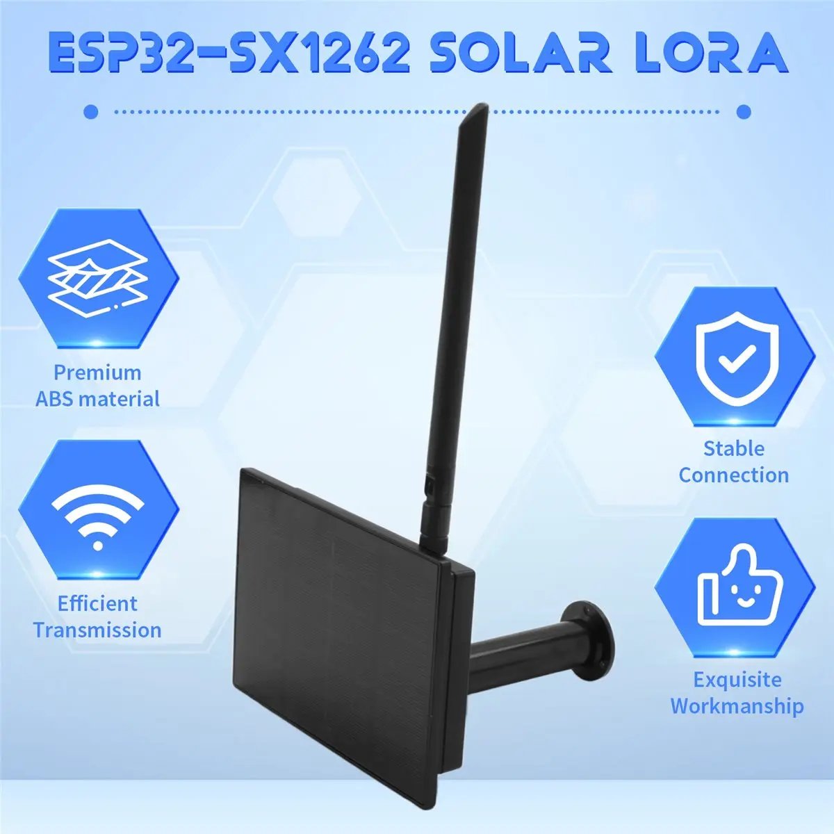 CH◆☆§4W Solar LoRa Node Install Battery for Heltec LoRa32 V3 433/868/915MHz IP66 LoRaWAN Meshtastic APP Repeater Network~HOT SAL