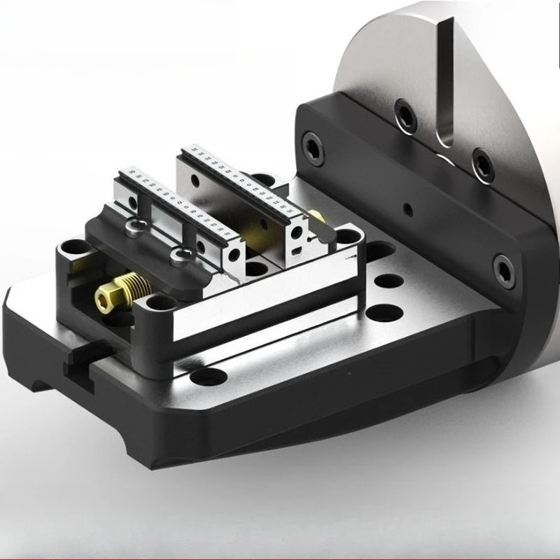 Four-axis integrated casting unilateral bridge plate L block