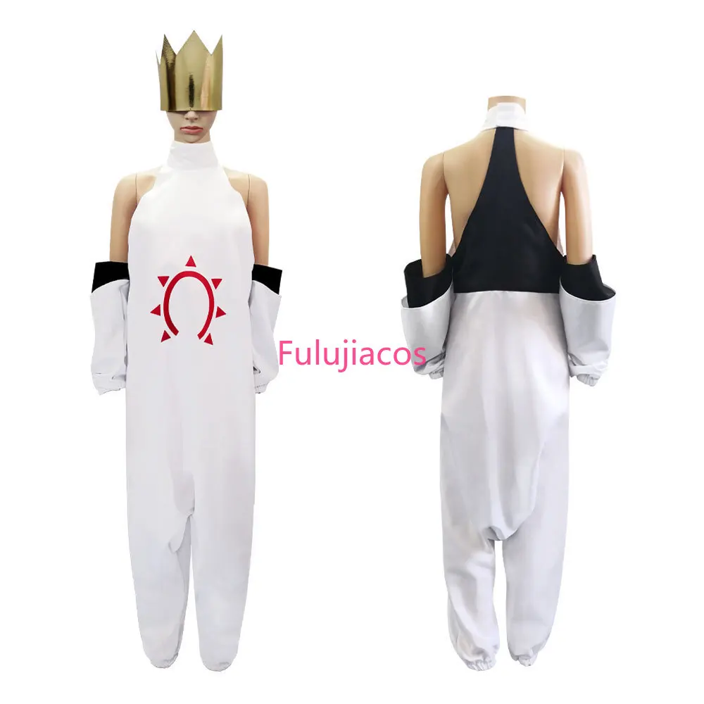 

Fulujiacos Haumea Cosplay Costume Enn Enn No Shouboutai Haumea White Outfit