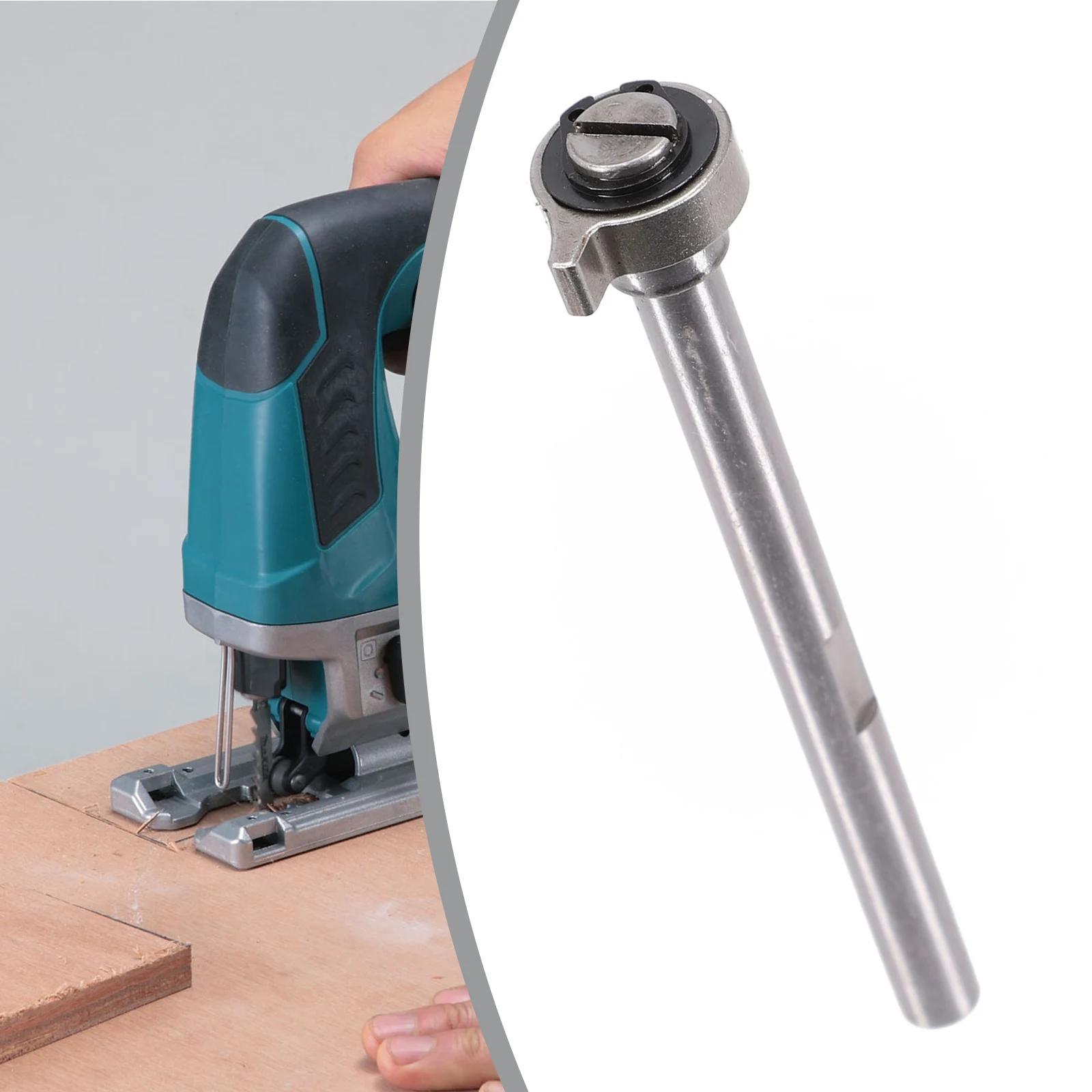 Metal Jig Saw Quick Chuck Assembly Ferramenta Elétrica Peça de Substituição Apto para Makita 4304 4305 4306 4334 Dwde 4333 118 mm