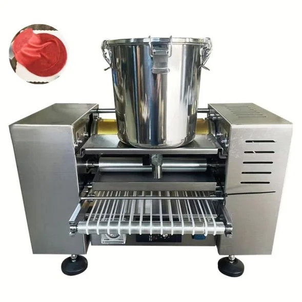 Factory Price Layer Cake Crust Machine Thousand Layer Cake Pancake Skin Board Crepe Maker Making Machine