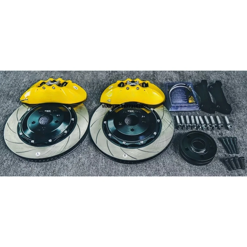 

Комплект передних больших тормозов: кованые суппорты, тормозные диски 355x32 мм, желтые суппорты для XC60 2009-2022, колеса R18/R19