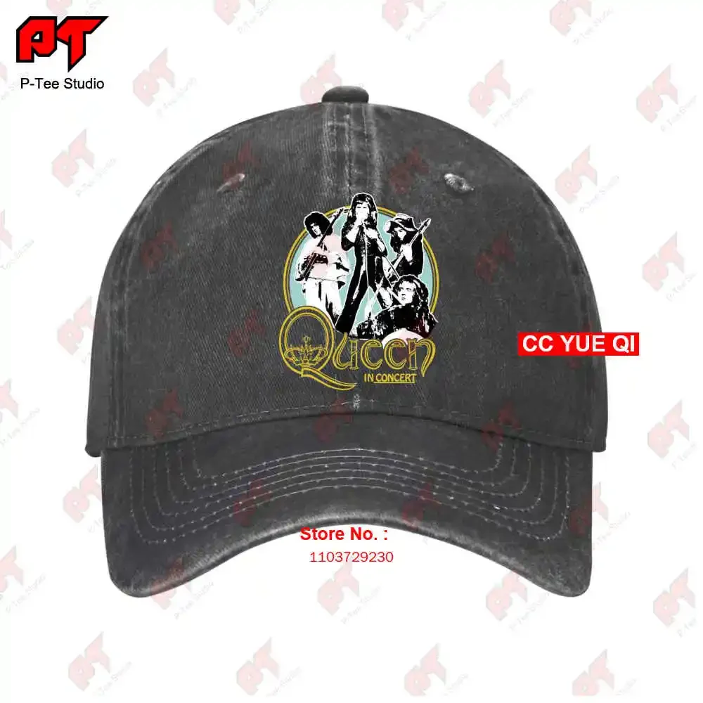 Queen 2019 In Concert Band New Freddie Mercury Baseball Caps Truck Cap PEON