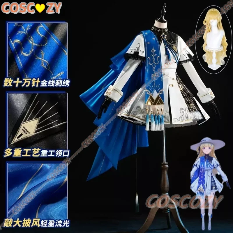 プレセールゲーム-wuthering-waves-フィービーコスプレ衣装ウィッグ高品質フィービー制服帽子帽子ストッキング-3d-アクセサリーセット