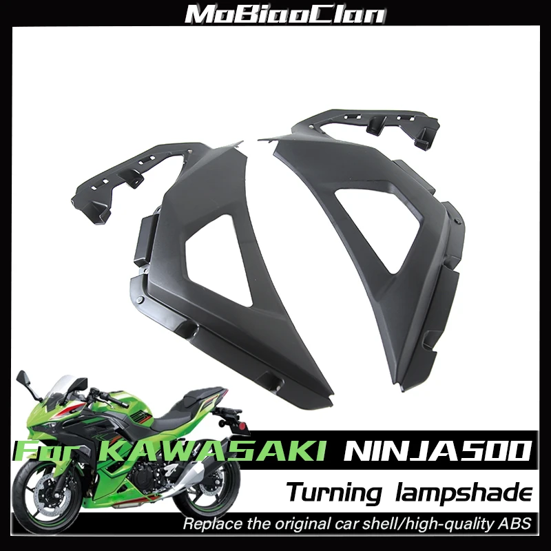 

For KAWASAKI NINJA500 Ninja500 ninja 500 Motorcycle left and right turn signal lamp cover fairing shell accessories