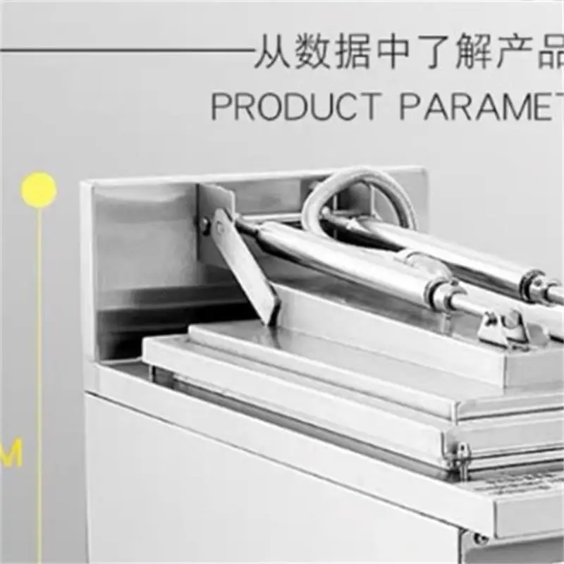 

110V/220V High Quality Double Pan Fryer Frying Machine Dumpling Machine Fried Making Machine