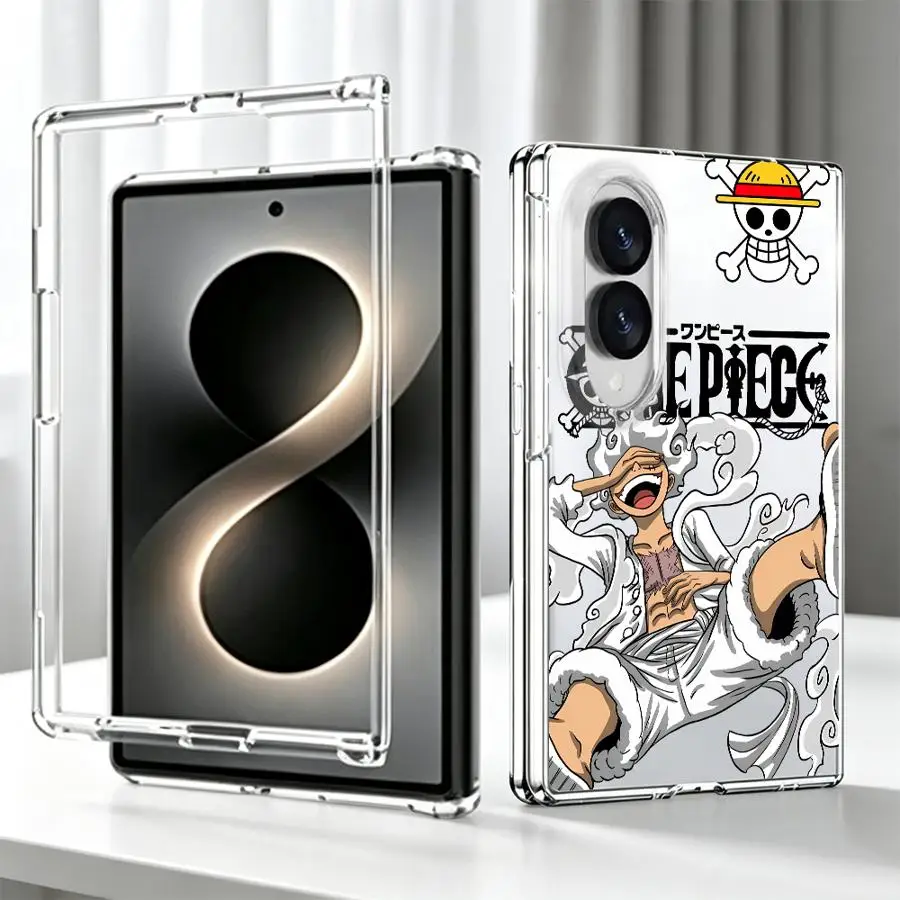 Case for Samsung Galaxy Z Fold 8 ZFold8 Transparent Soft Phone Cover Ones P-ieces Zoros