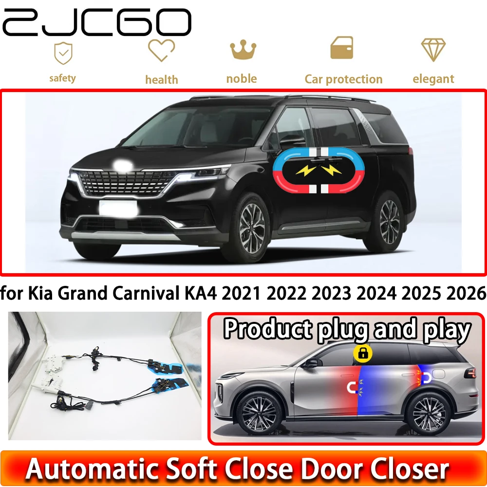 

for Kia Grand Carnival KA4 2021 2022 2023 2024 2025 2026 Soft Close Door Power Closing Latch System Auto Pull Door Easy Close
