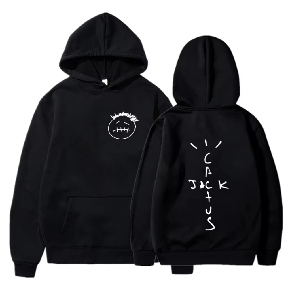 2026 Rapper Cactus Jack Music Album Hoodies Men Women Fashion Hip Hop Sweatshirt Casual Unisex Long Sleeve Oversized Hoody Tops
