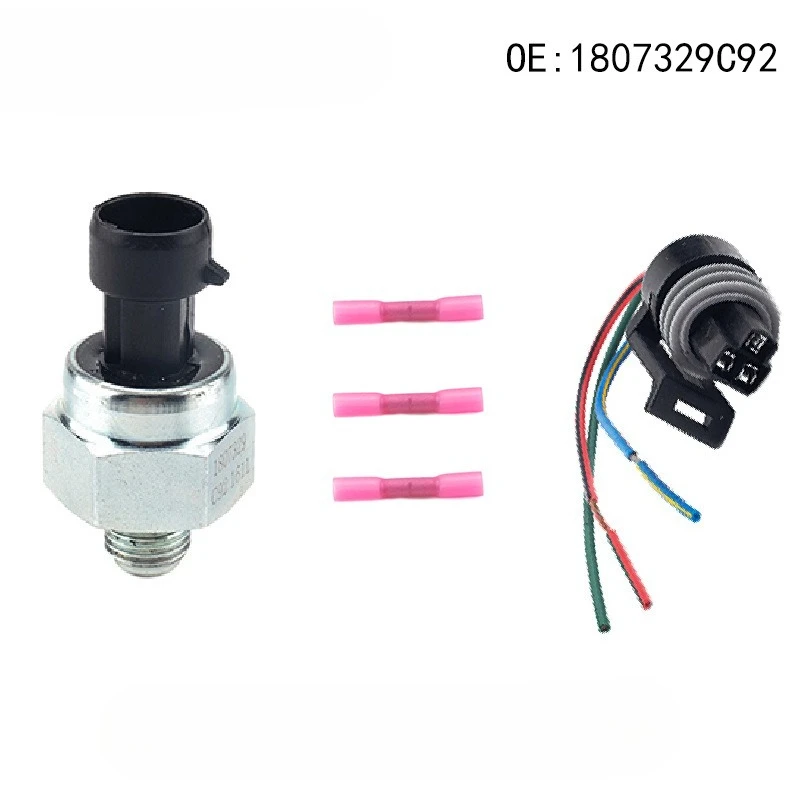 

1807329C92 7.3 Powerstroke ICP Sensor with Pigtail Kit for Ford F250 F350 F450 F550 Replace F4TZ-9F838-A F6TZ-9F838-A