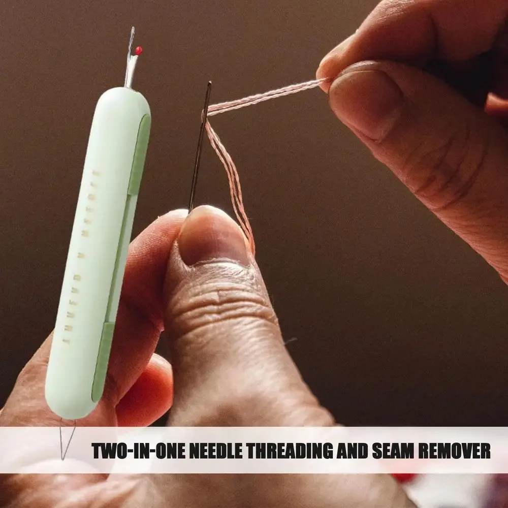 1pc Sewing Seam Rippers Blue Plastic Handle Seam Stitch Ripper Unpicker Remover Thread Cutter For Sewing Craftin Needlework Tool