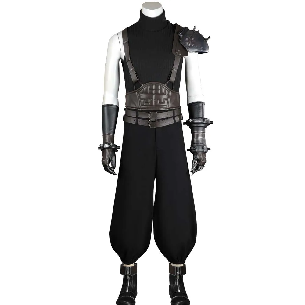 

FF7 Remake Cloud Strife Cosplay Costume Men's Outfit Suits