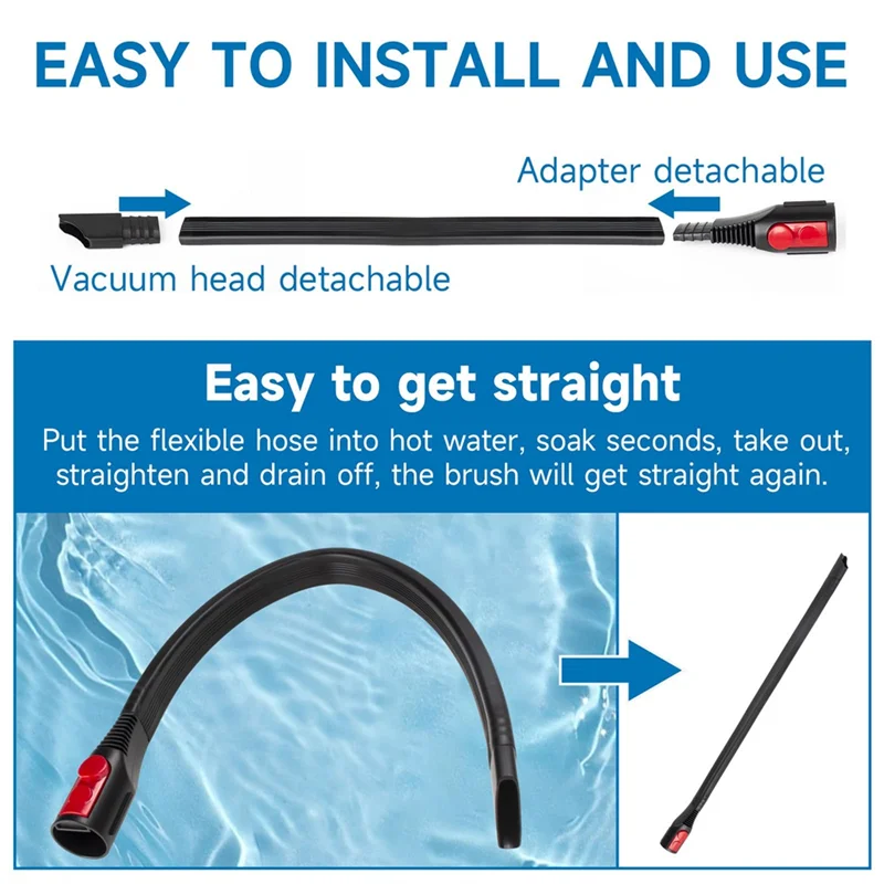

A99G-Motorized Mini Tool Brush Head For Dyson V7, V8, V10, V11 Suction Head Replacement Parts