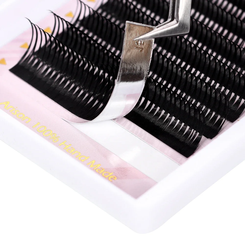 ARISON 5DFairy Estensioni delle ciglia Spikes Bundles Ciglia bagnate Grappolo individuale Appassionati Ventole Ciglia Ciglia finte classiche piatte