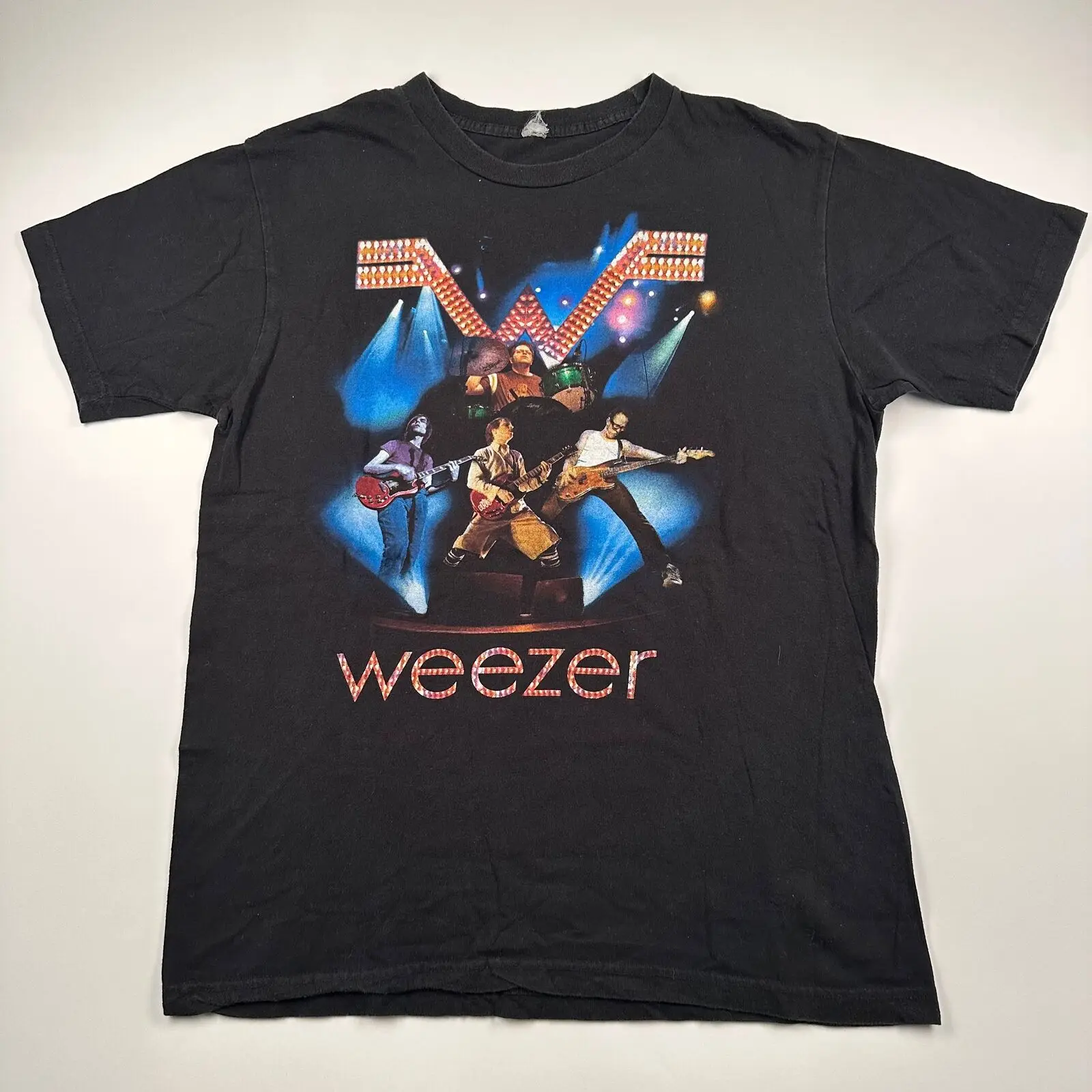 2008 Weezer T Shirt Large Troublemaker