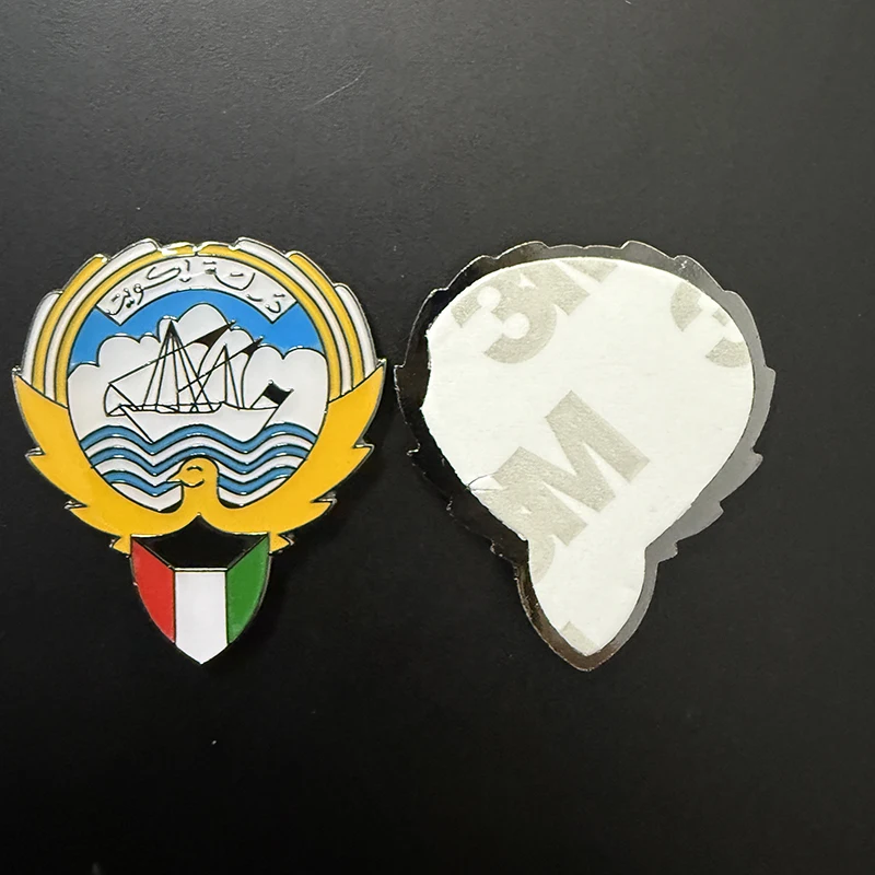 Kuwait Mobile Phone 3M Sticker Badge Metal Pin Broooches Pins