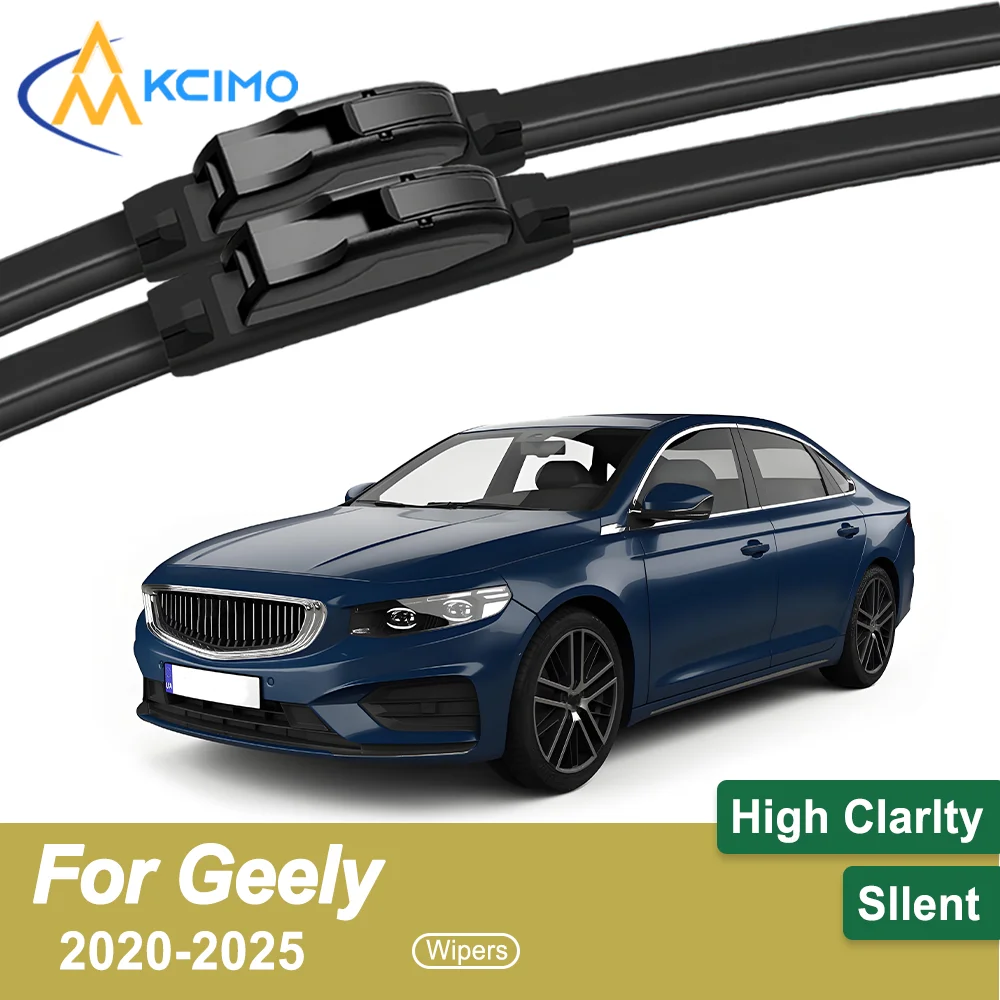 

Crystal Clear Driving 2PCS Windshield Wiper Blades for Geely Xingrui 2020-2025 All-Weather Reliability Durable & Safe