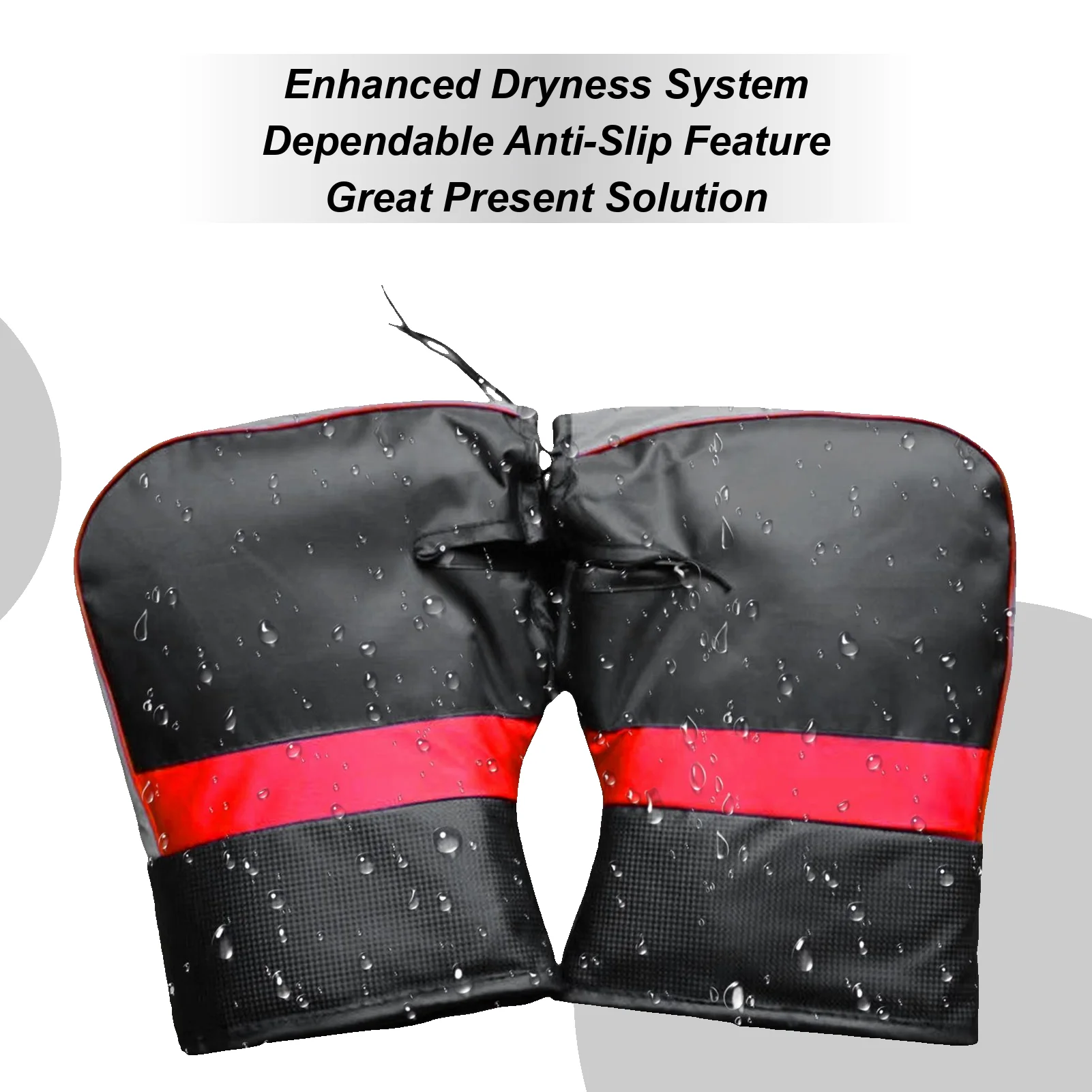 

Муфты на руль снегохода, теплые аксессуары для трехколесного велосипеда, теплые варежки на руль мотоцикла для скутера, мотоцикла, снегохода