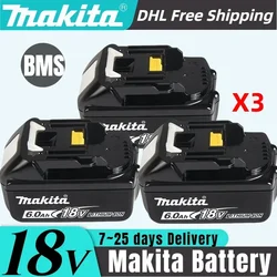 Makita BL1830 BL1830B BL1840 BL1840B BL1850 BL1850B Power Tools Battery 100% authenticl Makita 18V 9.0Ah Rechargeable Battery