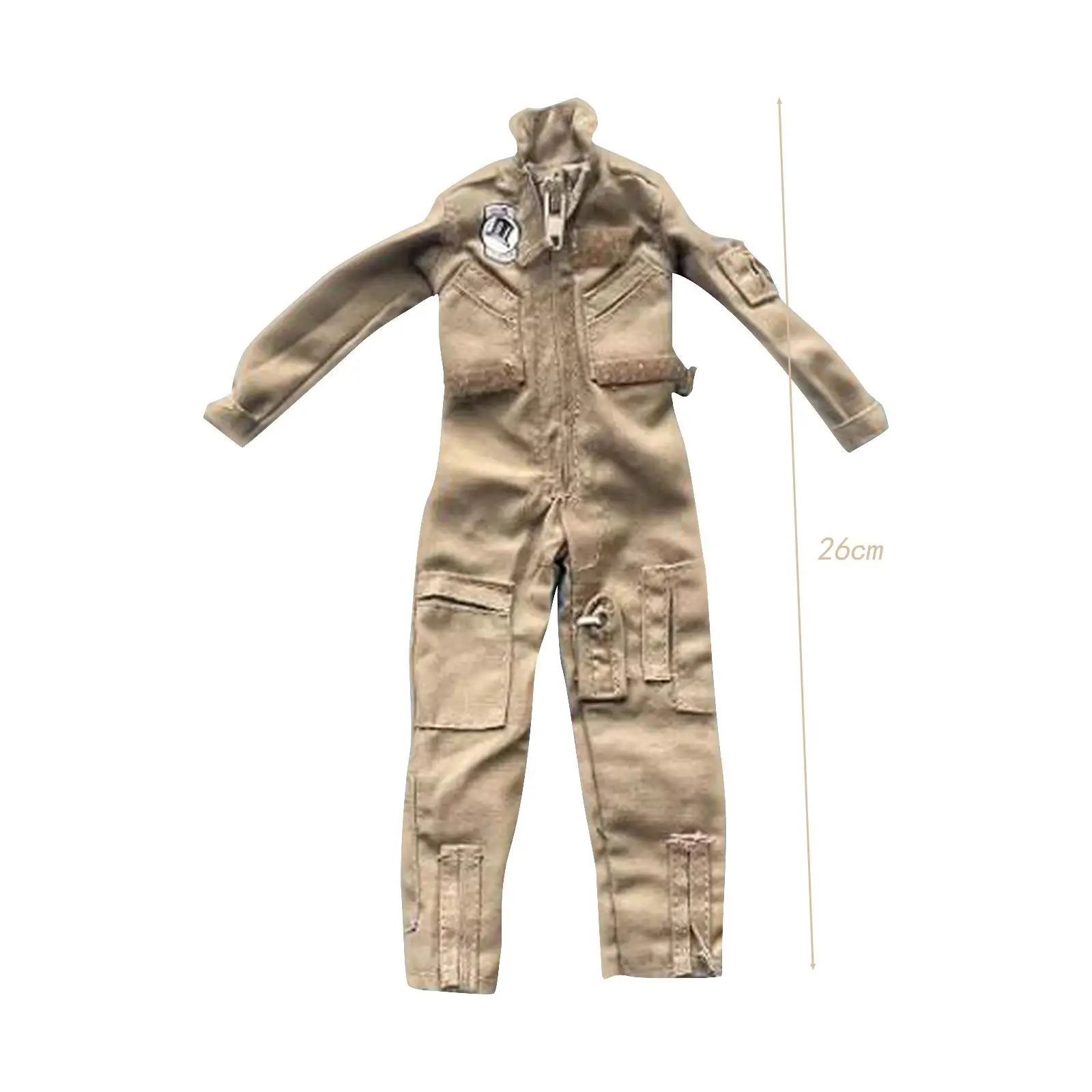 1:6 Action Figures uniforme da aviazione vestiti da bambola femminile Costume tuta da figura femminile da 12 pollici fatta a mano in miniatura alla moda